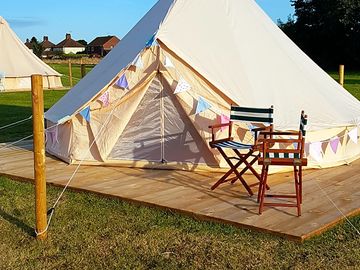 Four-man bell tent