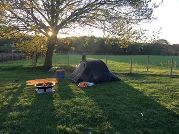 Tents of all shapes and sizes are welcome