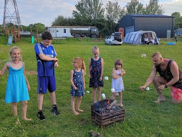 Marshmallow toasting