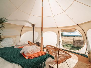 Lotus bell tent