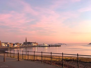 Largs at sunset