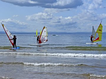 Elie beach