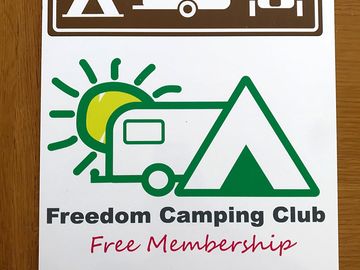 We are a certified license site under the freedom camping club
