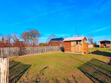 emplacement tente - sanitaires et kitchenette privés