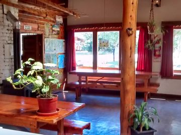 The dining room where breakfast is served