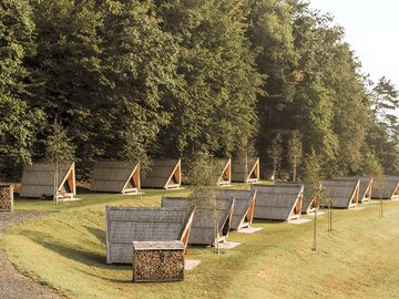 A-frame houses