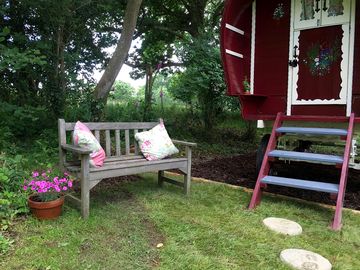 Lovely shady spot to relax in hot weather