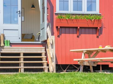 Outside seating