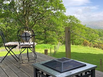 Views and deck area