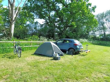 A quiet corner for a little tent