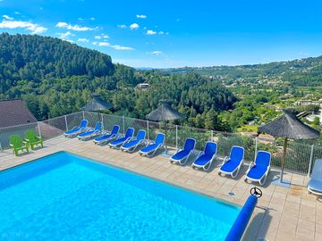 Pool and sun deck