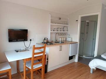 Dining and kitchenette area