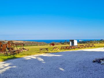 Entrance and sea views