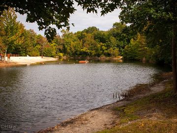 Lake for swimming and fishing