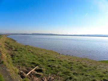 View across the river severn to frampton