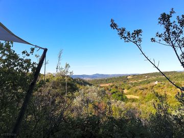 View from the caravan lavande