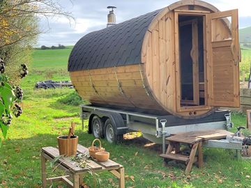 Sauna sessions available on-site