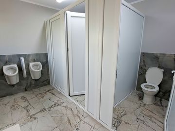 Toilet and urinals