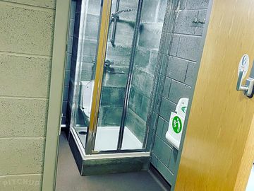Showers on site