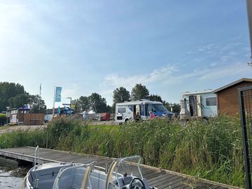 Our camper pitches are spacious and equipped with all modern conveniences.