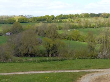 View of the grass pitch field