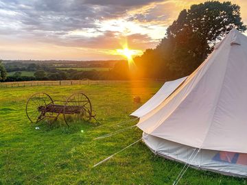Five-metre bell tent