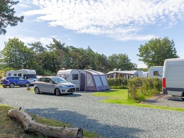 Fully-serviced hardstanding pitches