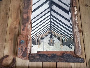 View inside the living area