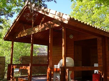 Covered terrace