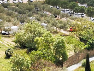Aerial view of the site