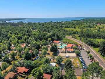 Aerial view of site