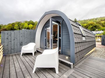 Pod with decking