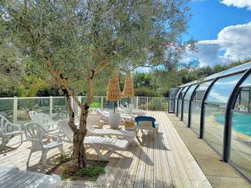 Pool and sun deck