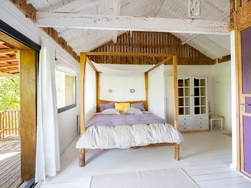 Room with private balcony