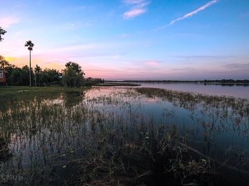 Sunset over lake lowery.