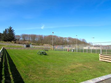 The pitching field