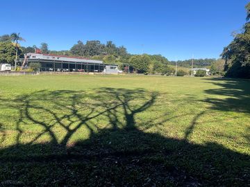 Open space on the rugby field