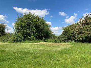 Camping field view