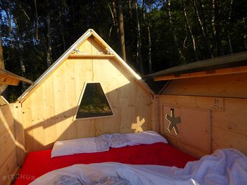 Sleeping under the stars