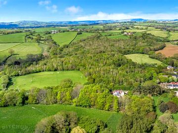 Aerial view of Dorset countryside