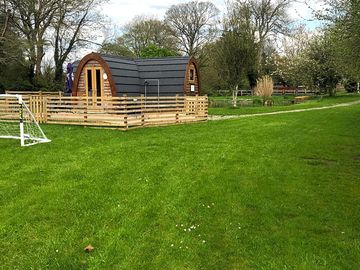 There is so much outside space for children and dogs alike.