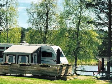 Pitches by the lakeside