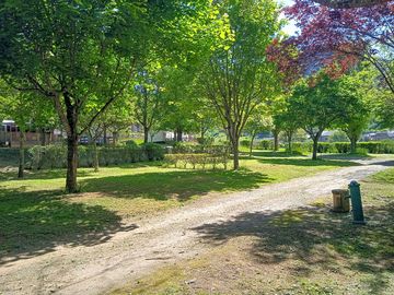 Spacious pitches