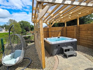 Hot tub area