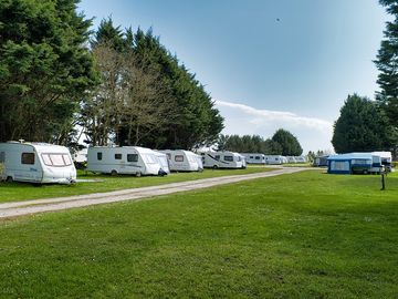 Camping and touring pitches