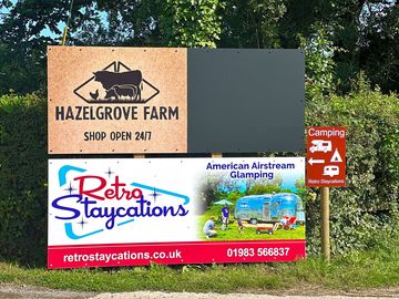 Site entrance
