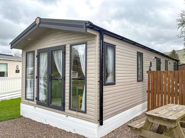 2 bedroom static caravan exterior