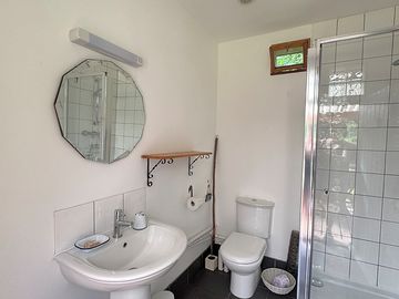 Each pitch has its own lockable private bathroom