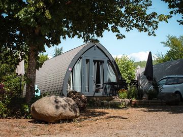 Camping pod sleeps six