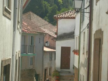Sleepy, narrow streets of villa cova, just up the road